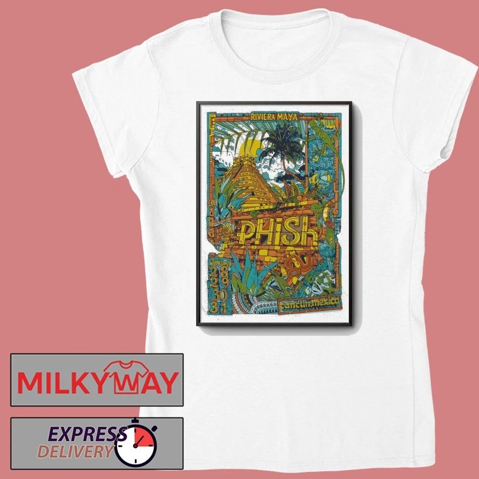 Phish Riviera Maya Mexico 1 28-1 31 2026 Poster shirt