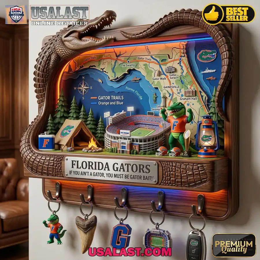 Florida Gators Premium Wall Key Holder