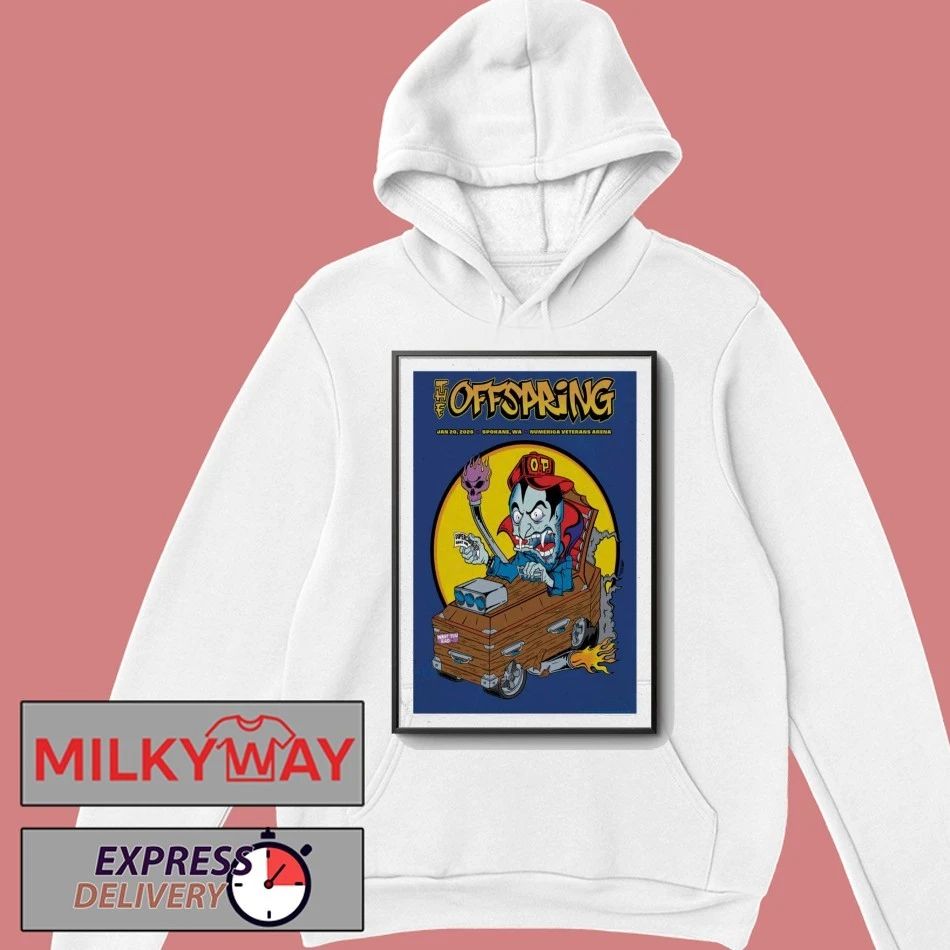 Poster The Offspring At Numerica Veterans Arena In Spokane, WA On Jan 20, 2026 shirt