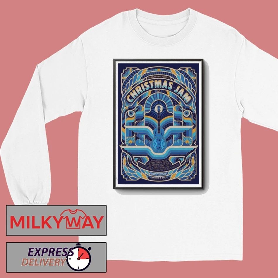 Christmas Jam Asheville 25 Gallen Dec 13 2025 Poster North Carolina shirt