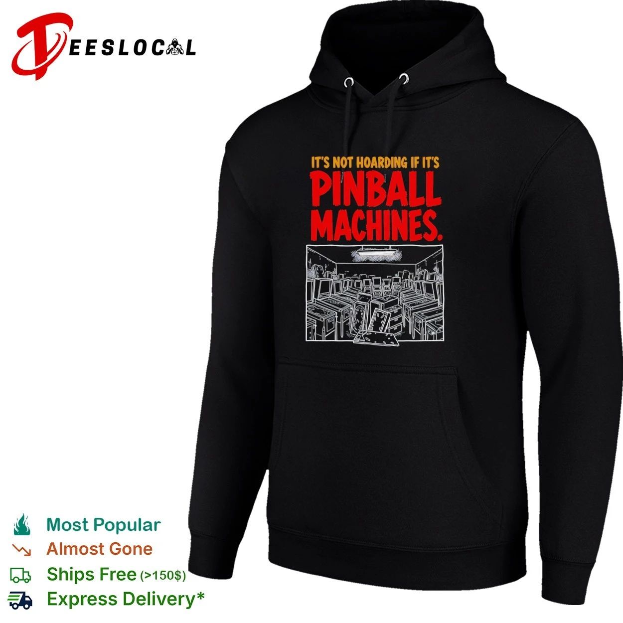 It’s Not Hoarding If It’s Pinball Machines T-shirt