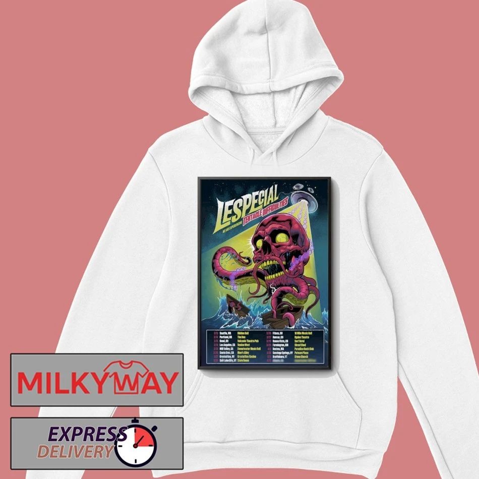 Lespecial Tour Tentacle Difficulties 2026 Poster shirt