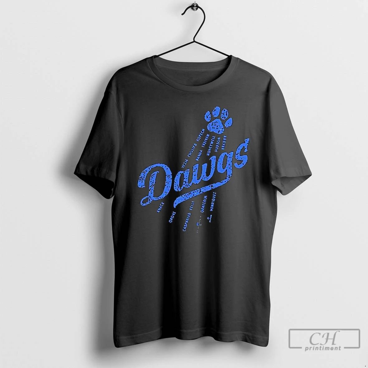 Classic Bullpen Dawgs La Dodgers T Shirts