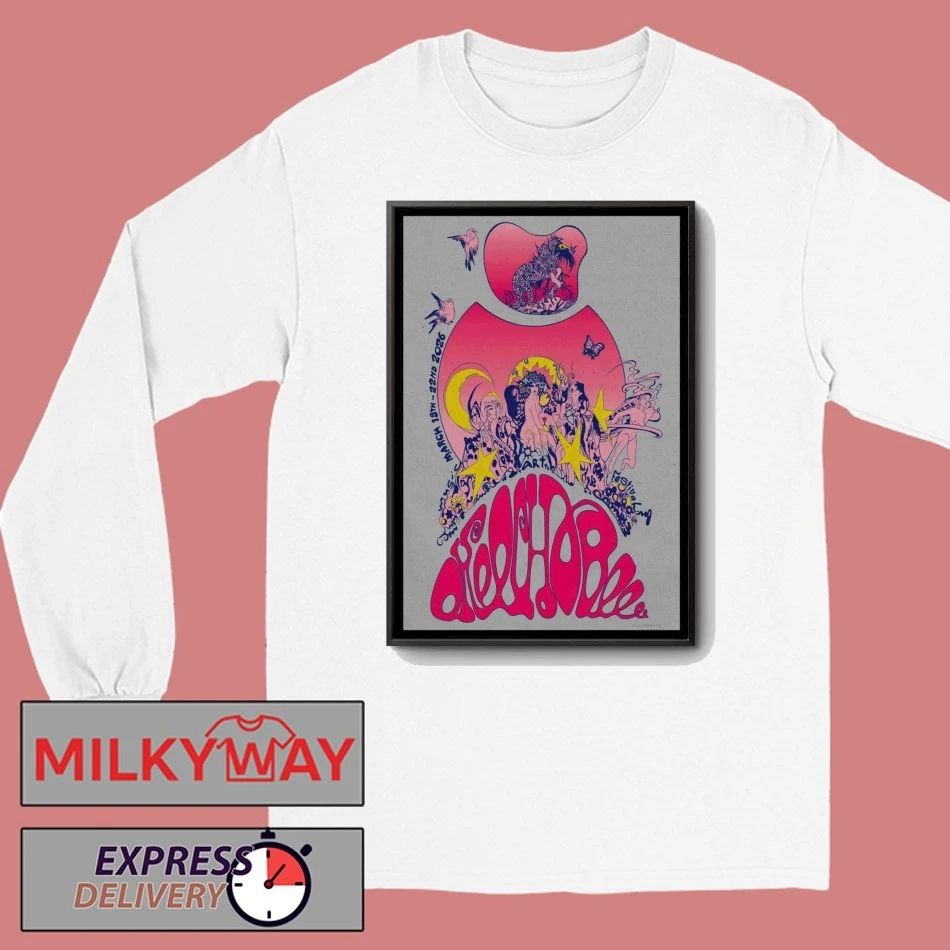 Okeechobee Music Festival Mar 19-22, 2026 Poster shirt
