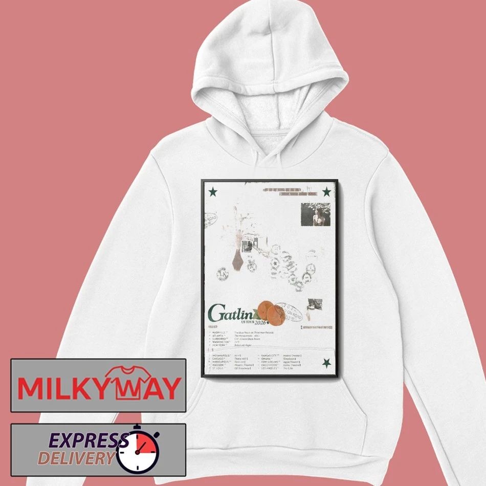 Gatlin US 2026 Shows Poster shirt