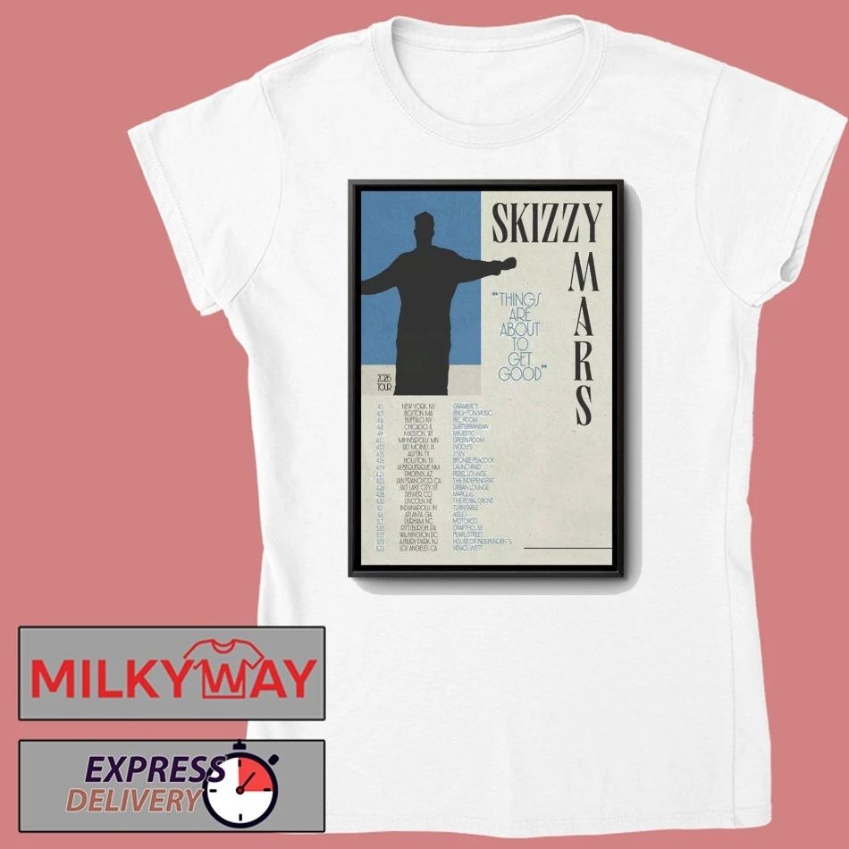 Skizzy Mars 2026 North American Tour Poster shirt