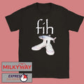 Fih Shoes Fish Funny Misspelled Fish Meme Fih Calling Humor T-Shirt