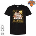 New York Knicks Champions NBA 2026 Team Roster Gold Basketball Shirt