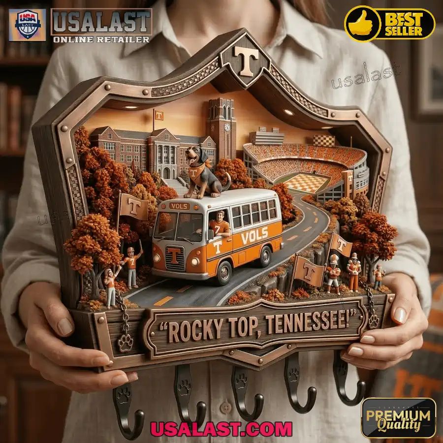 Tennessee Volunteers Premium Wall Key Holder