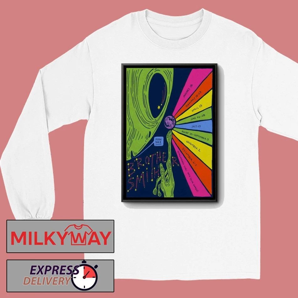 Brother Smith Moon Tour 26 Poster shirt
