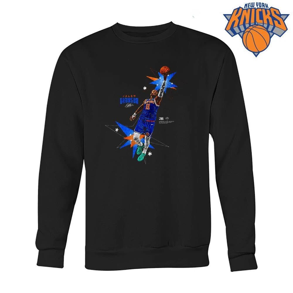 Jalen Brunson 11 New York Knicks 2026 Champions Retro Star Shirt