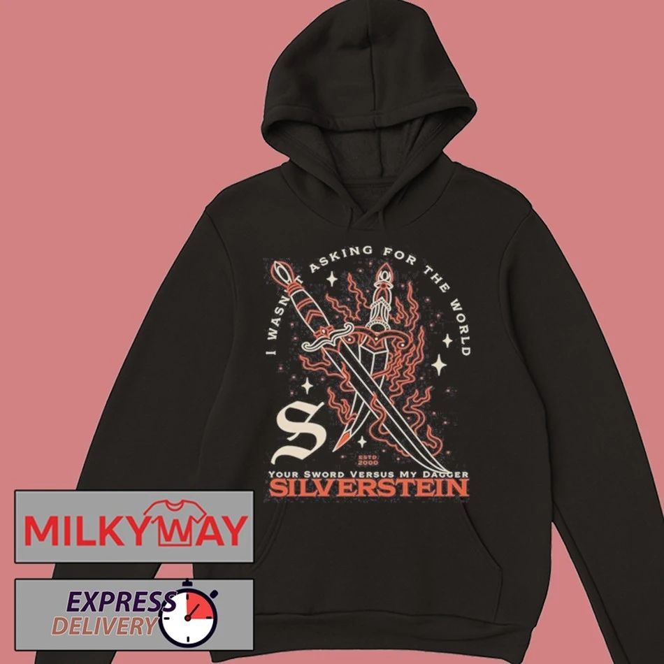 Silverstein Dagger Hoodie BLACK shirt