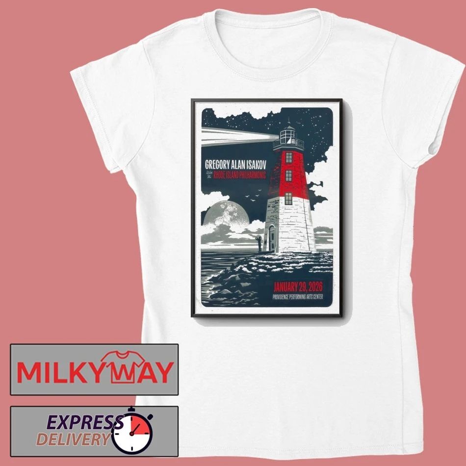 Gregory Alan Isakov Providence Performing Arts Center Providence RI Jan 29 2026 Poster shirt