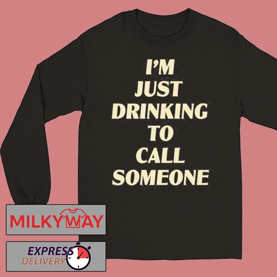 Drinking to Call Someone Zip-Up shirt