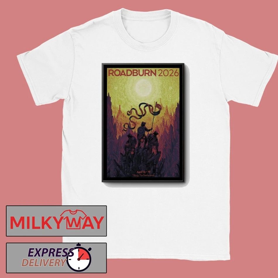 Roadburn Apr 16-19 2026 Poster The Netherlands shirt