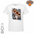 Patrick Ewing Carmelo Anthony Jalen Brunson New York Knicks Legends Trading Card Vintage Graphic T Shirt NBA Finals 2026
