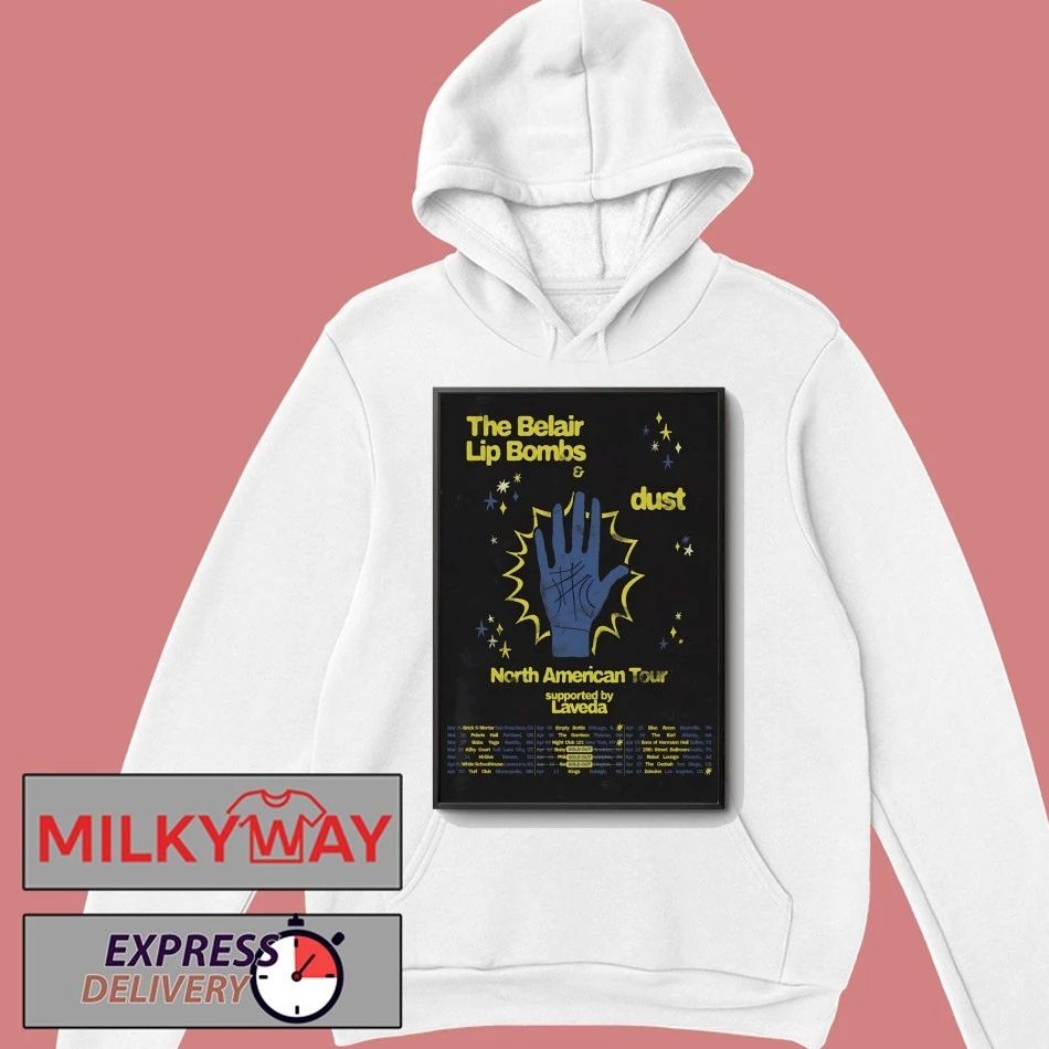 Poster The Belair Lip Bombs Tour North American 2026 shirt