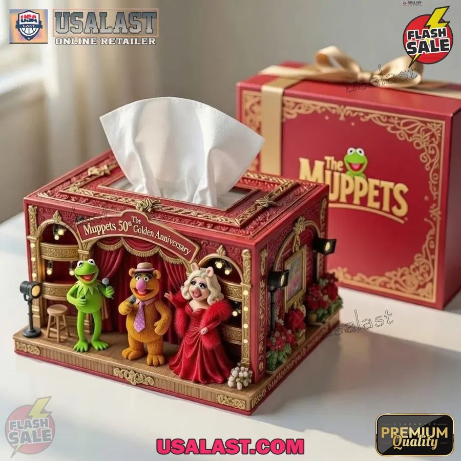 The Muppets 50th Anniversary Custom Tissue Box