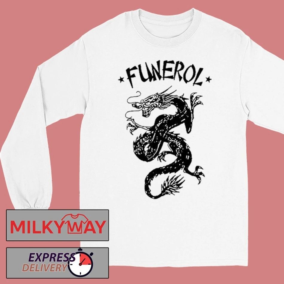 Funerol Dragon WHITE shirt