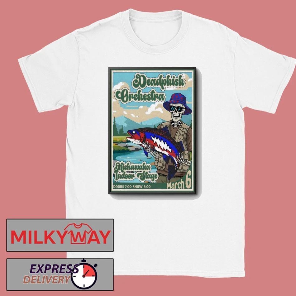Deadphish Orchestra Tour Bellvue CO Mar 6 2026 Poster shirt