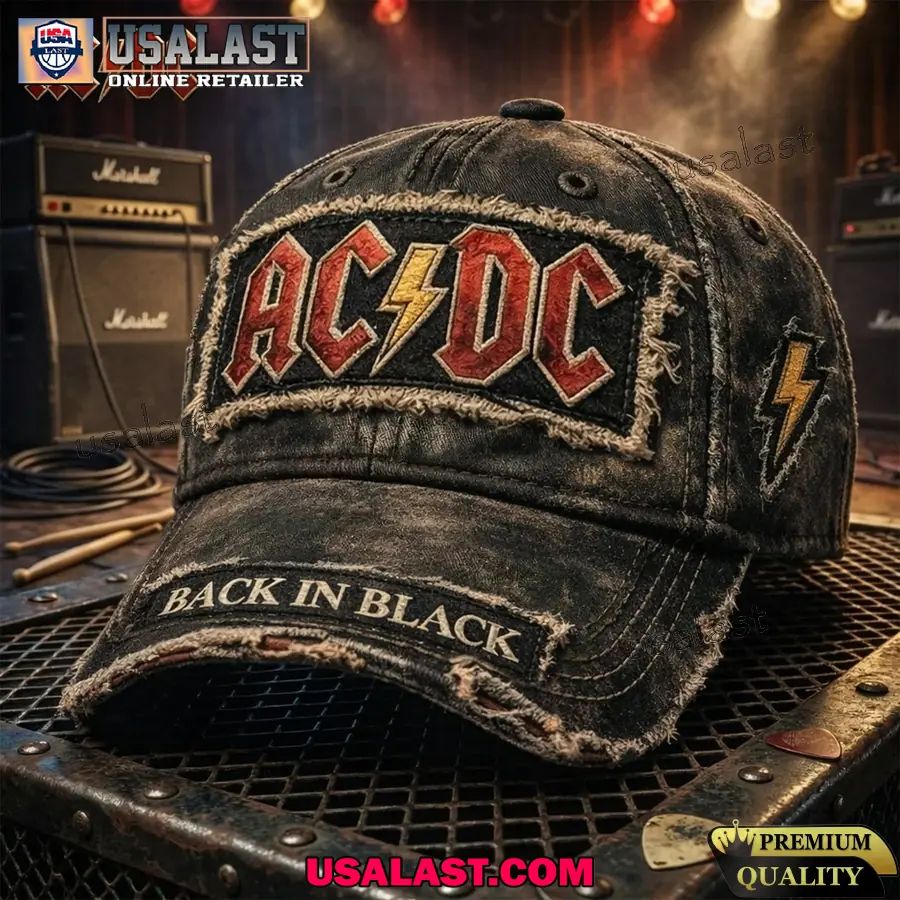 ACDC Black In Black Classic Cap