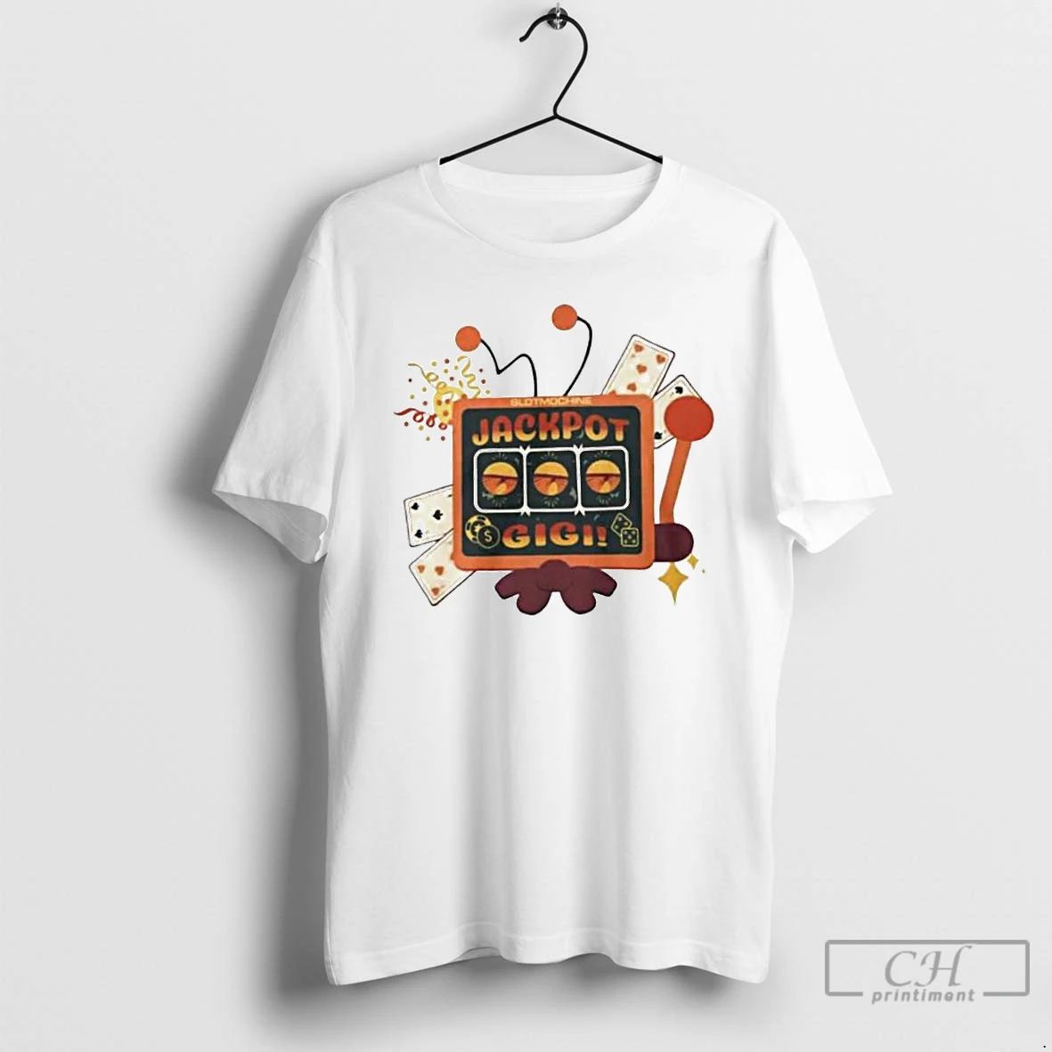 Classic Slotmachine Jackpot Gigi Ornaments T Shirts