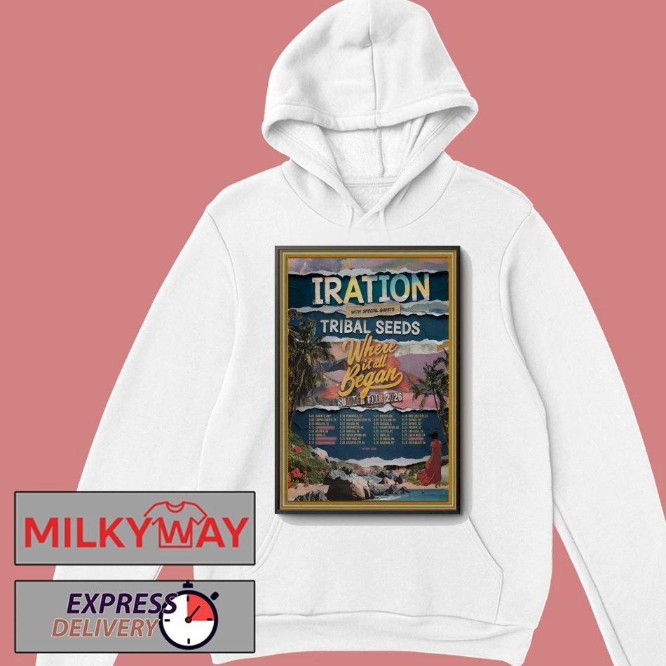 Iration Tour Summer 2026 Poster shirt