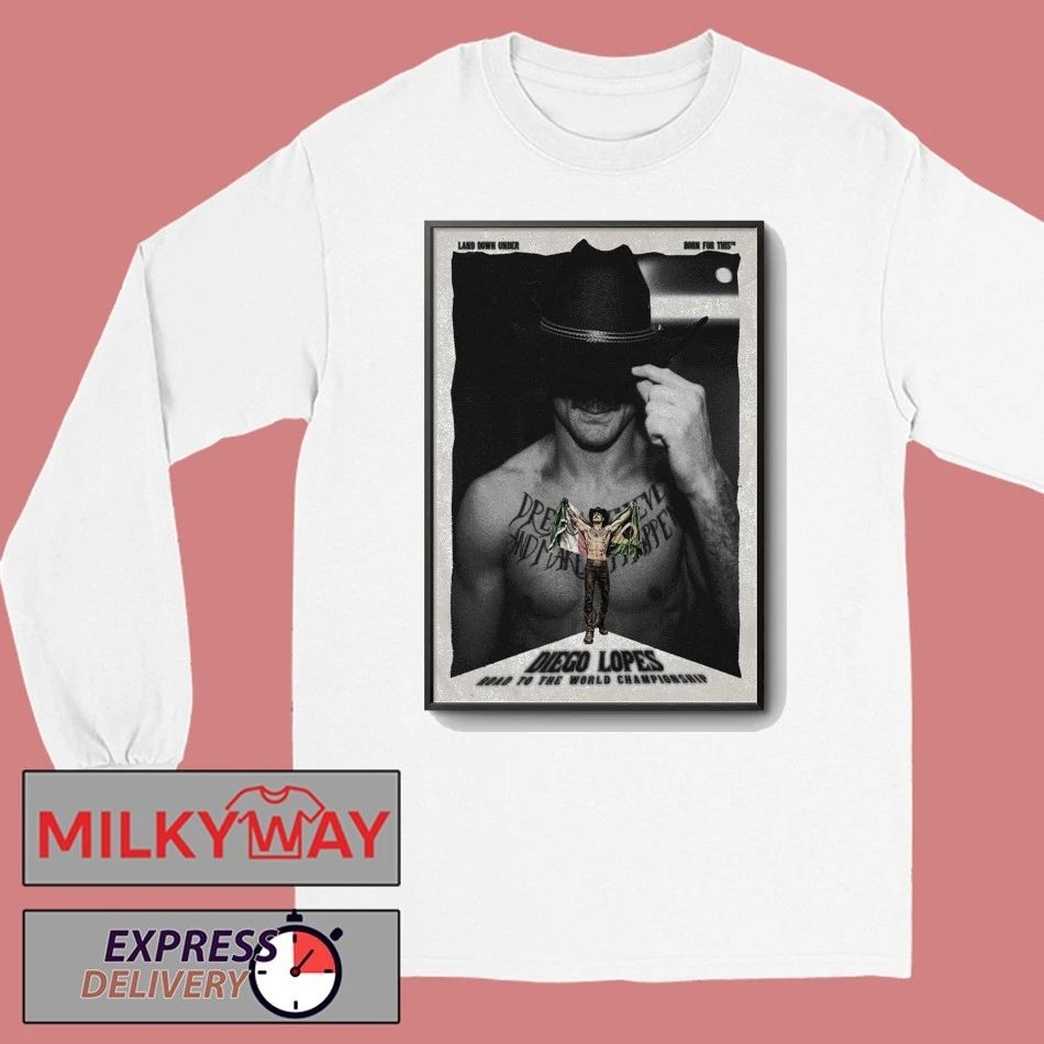 Diego Lopes Road To The World Championship Poster shirt