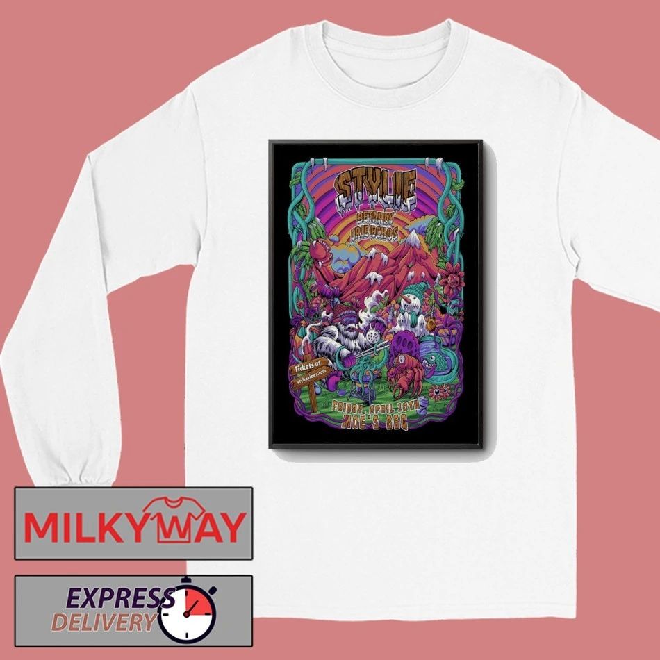 Stylie Apr 10 2026 Poster Moe’s BBQ shirt