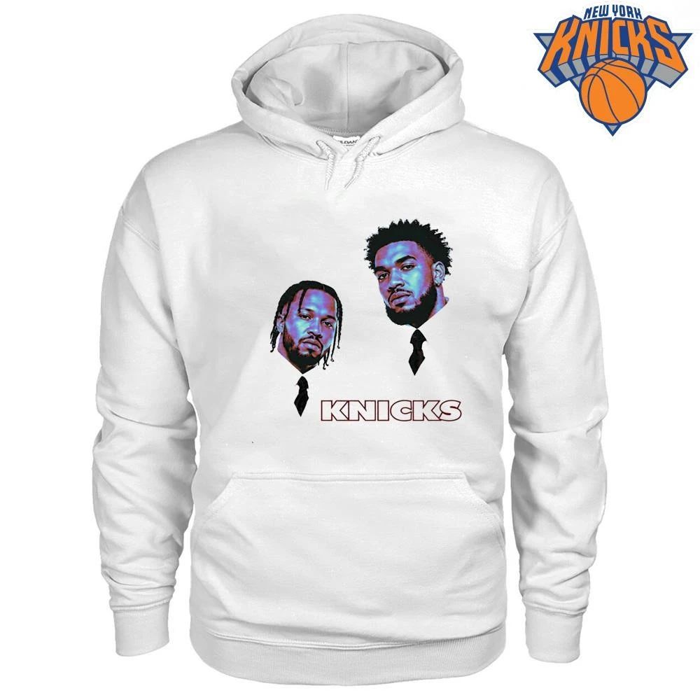 New York Knicks Jalen Brunson Karl Anthony Towns Graphic Retro Basketball Team Players NBA Finals 2026 Shirt