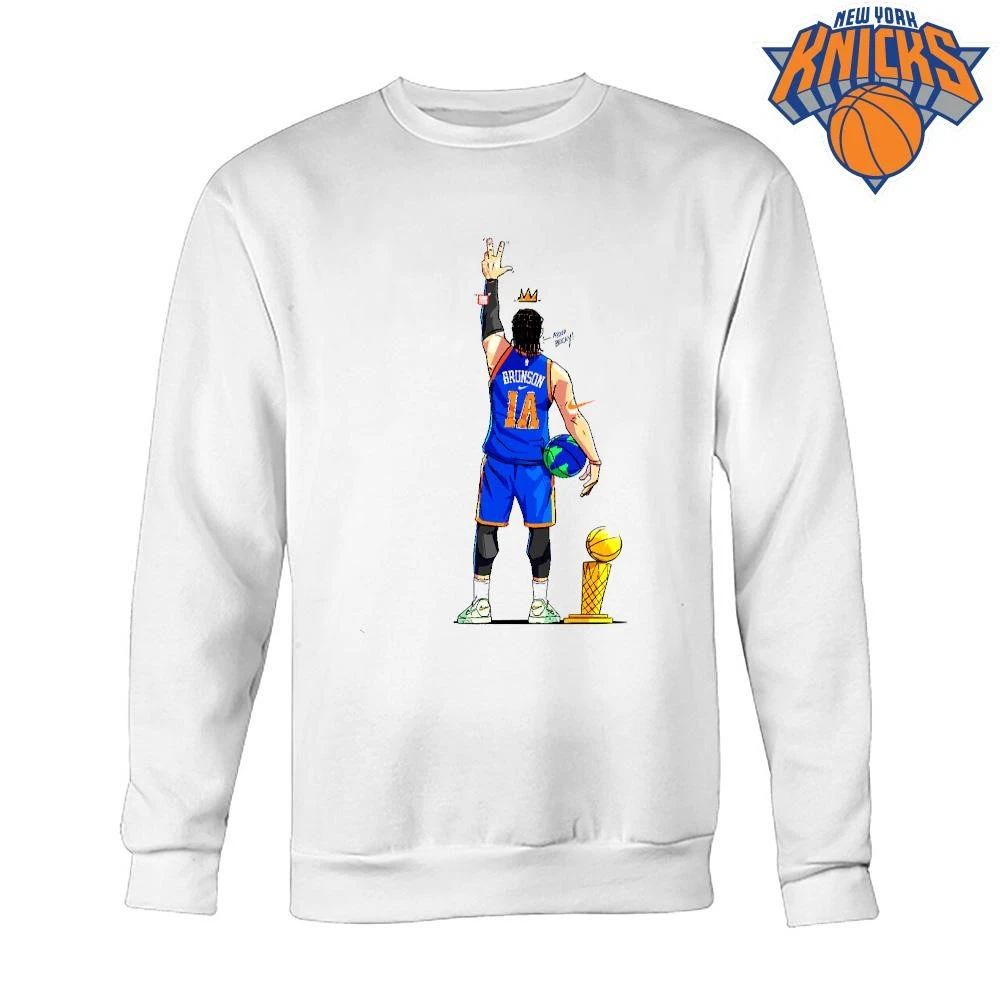 New York Knicks Champions NBA 2026 Jalen Brunson 1A Three Sign Shirt