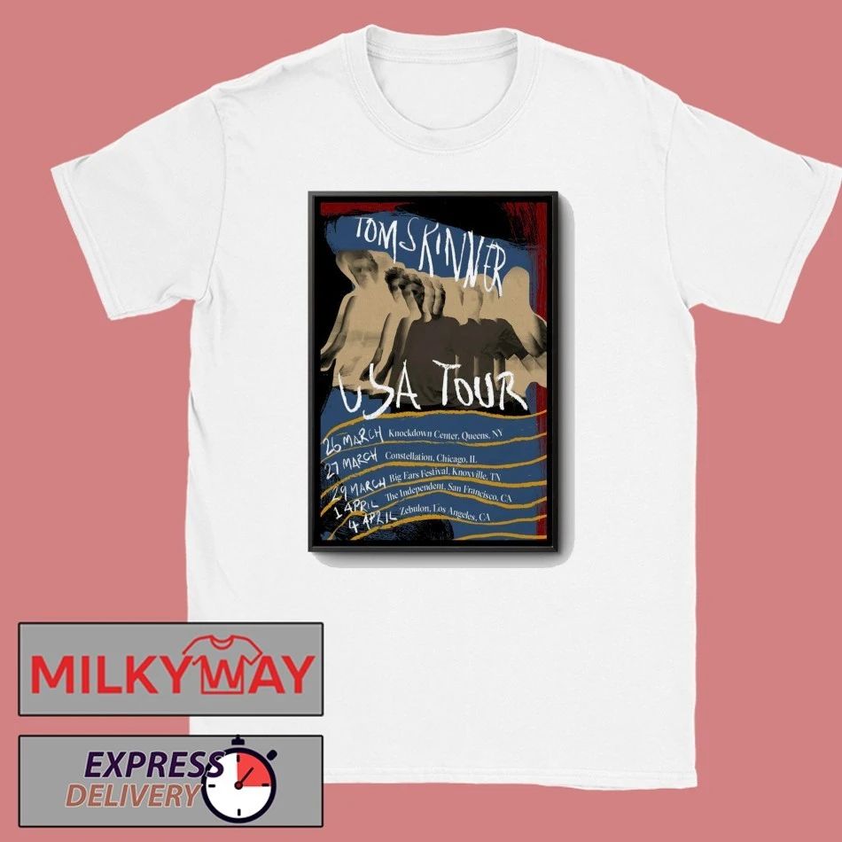 Tom Skinner Tour USA 2026 Poster shirt