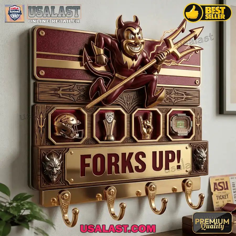 Arizona State Sun Devils Premium Wall Key Holder