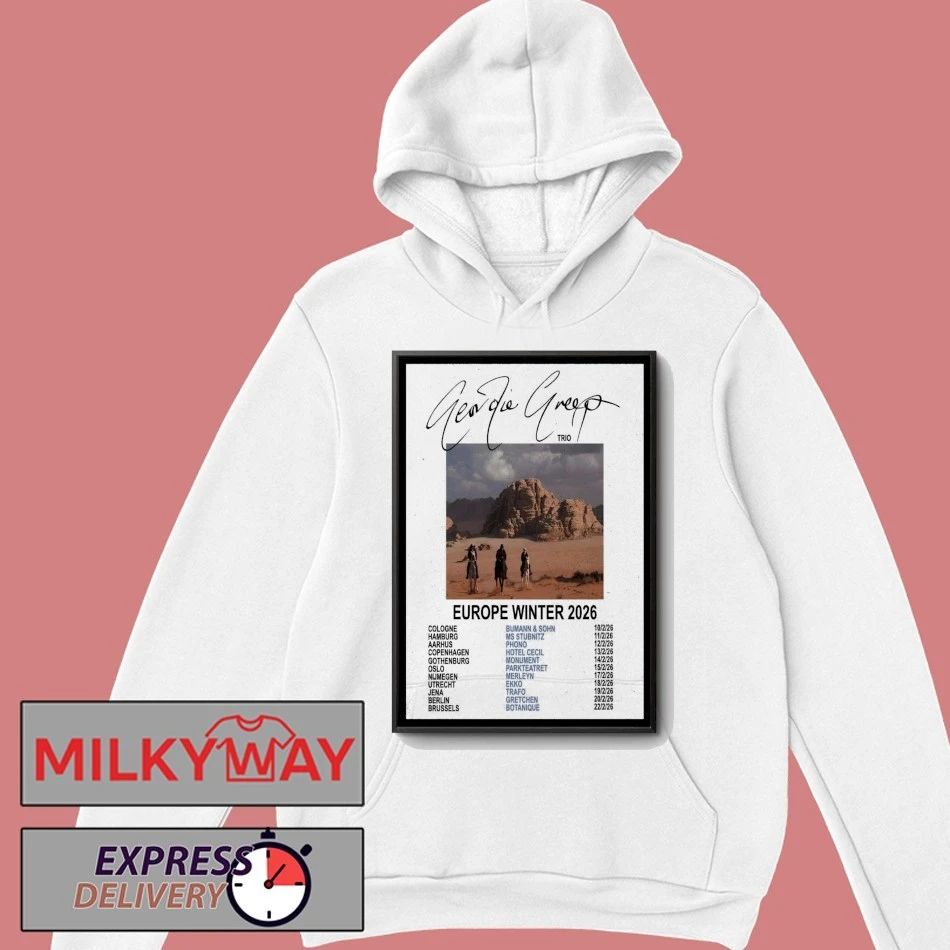 Geordie Greep EU 2026 Winter Tour Poster shirt