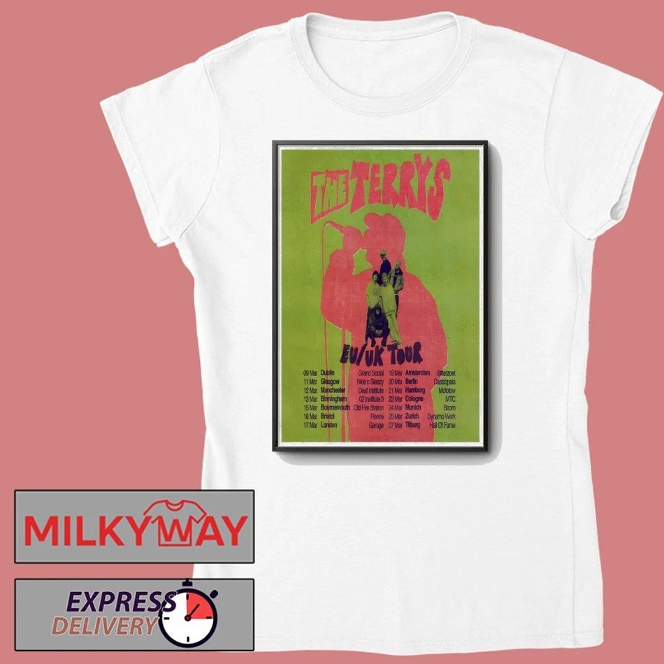 The Terrys EU-UK Tour 26 Poster shirt
