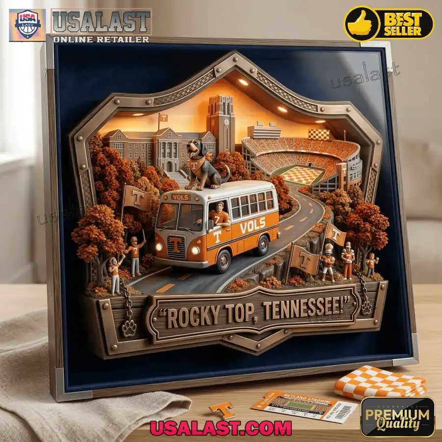Tennessee Volunteers Premium Wall Key Holder