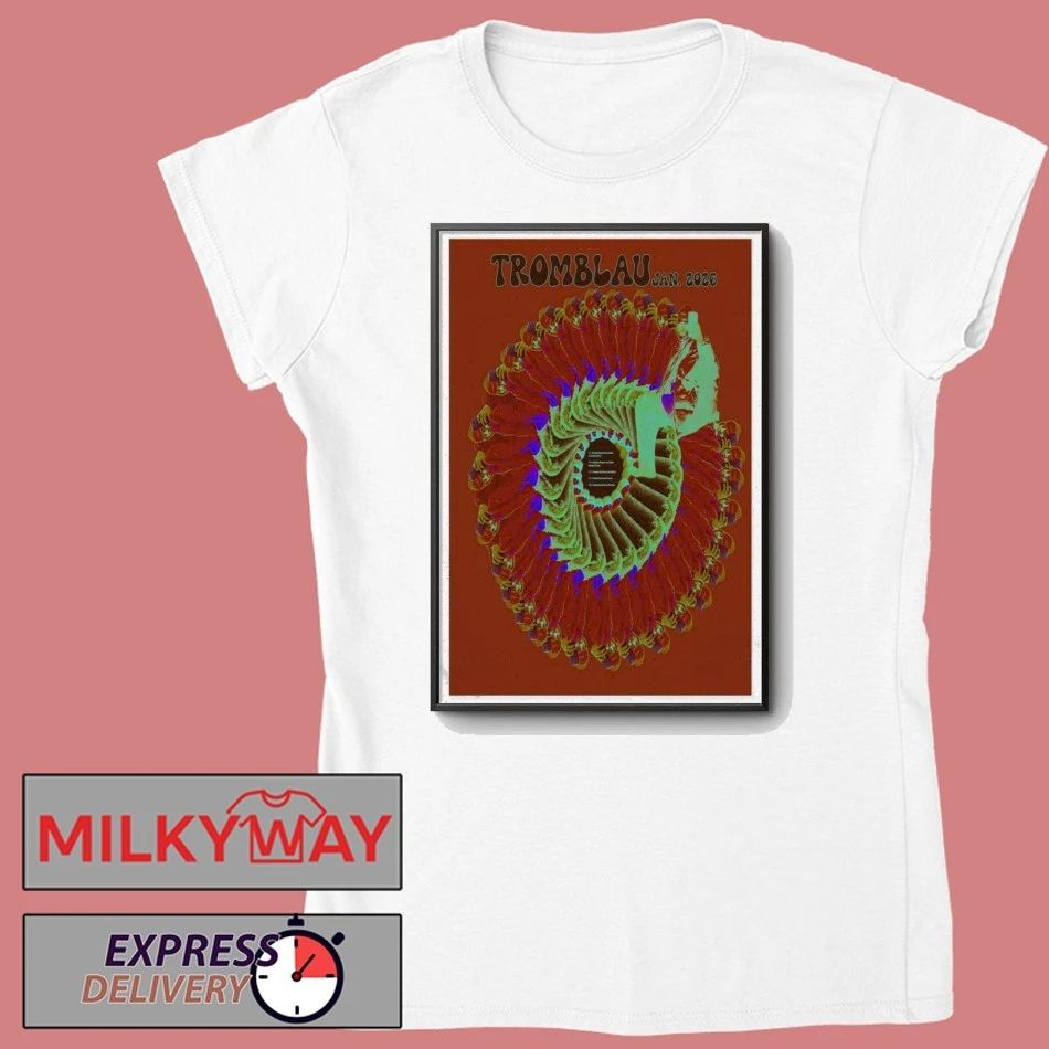 Tromblau Tour Jan 2026 Poster shirt