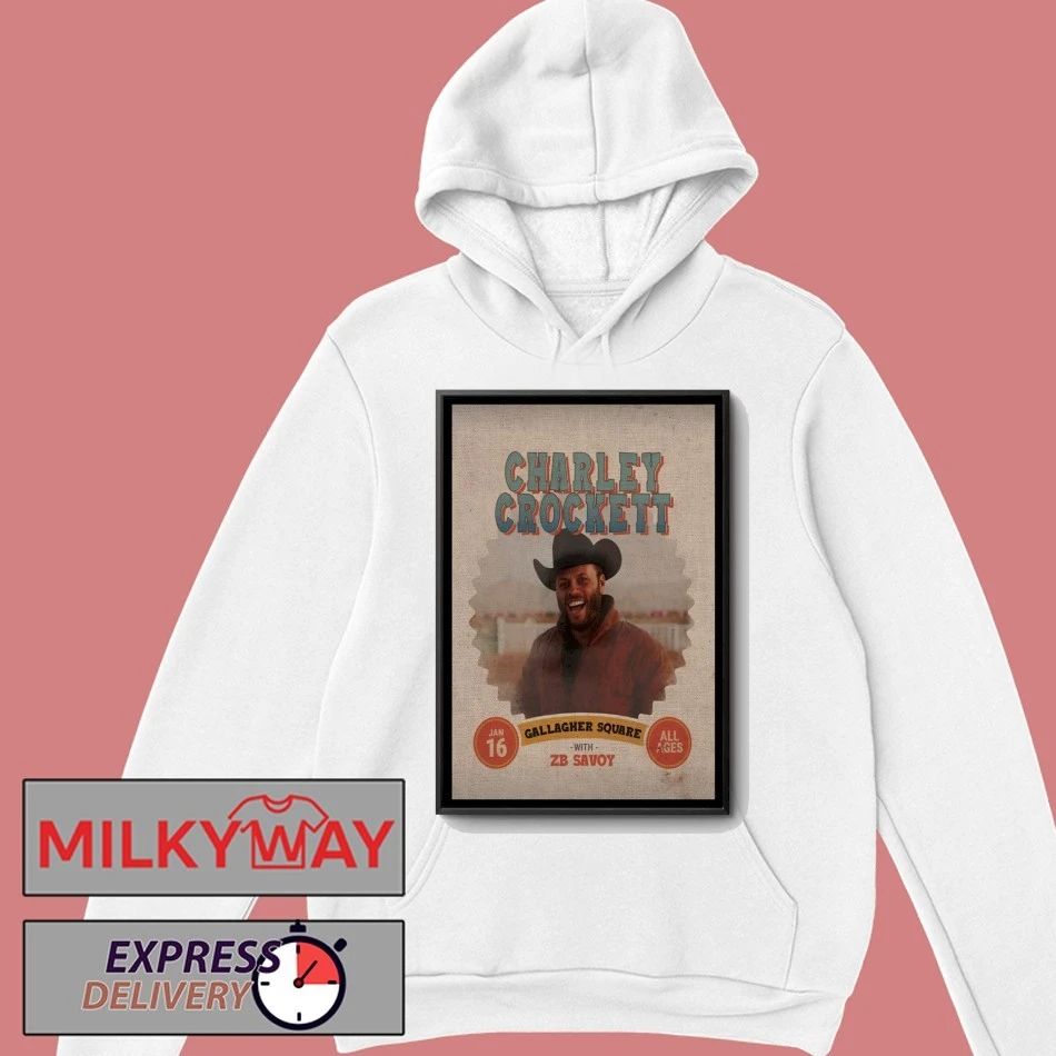 Charley Crockett Event San Diego CA On Jan 16 2026 Poster shirt