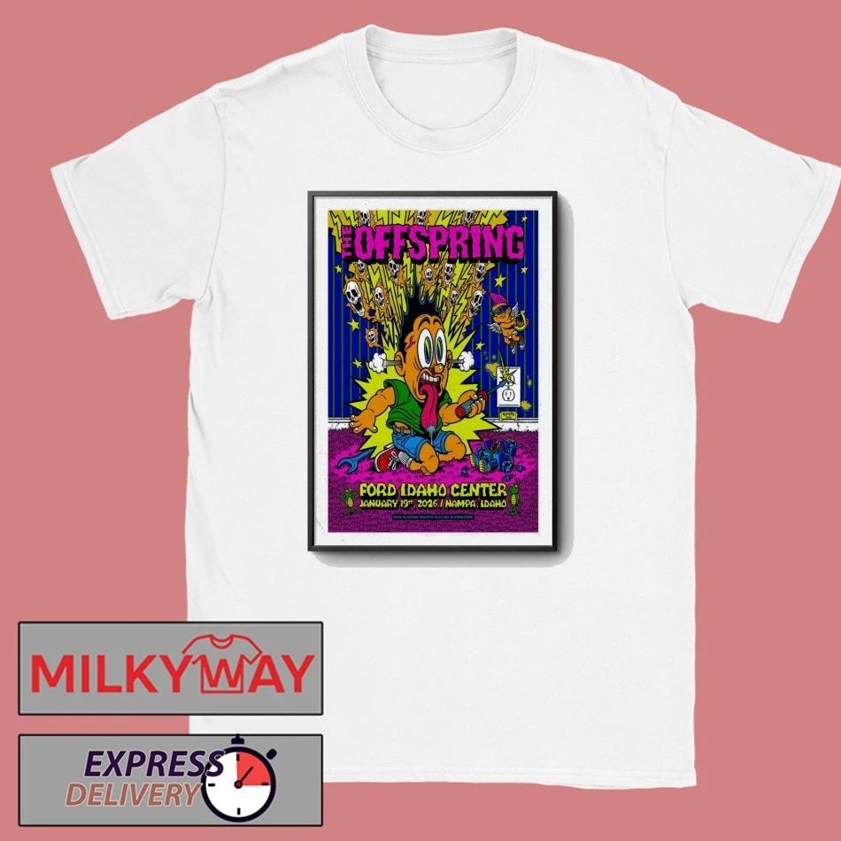 Poster The Offspring At Ford Idaho Center In Nampa, ID On Jan 19, 2026 shirt