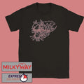 Black And Pink Butterfly Sewerperson shirt