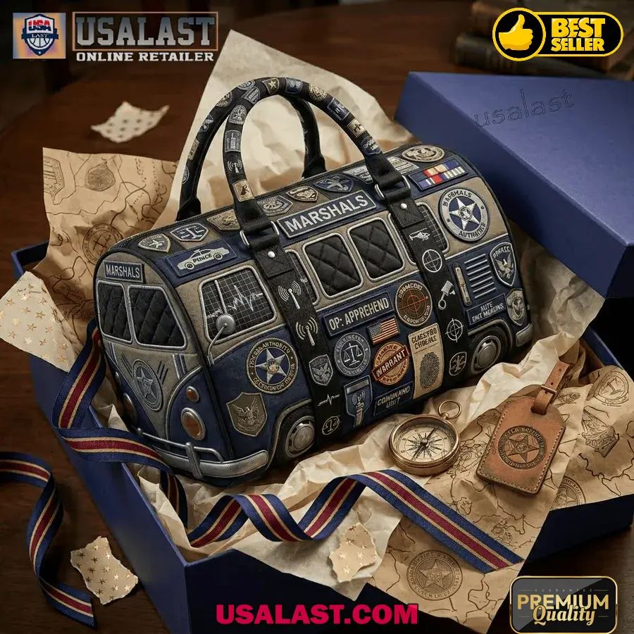 US Marshals Premium Travel Duffle Bag