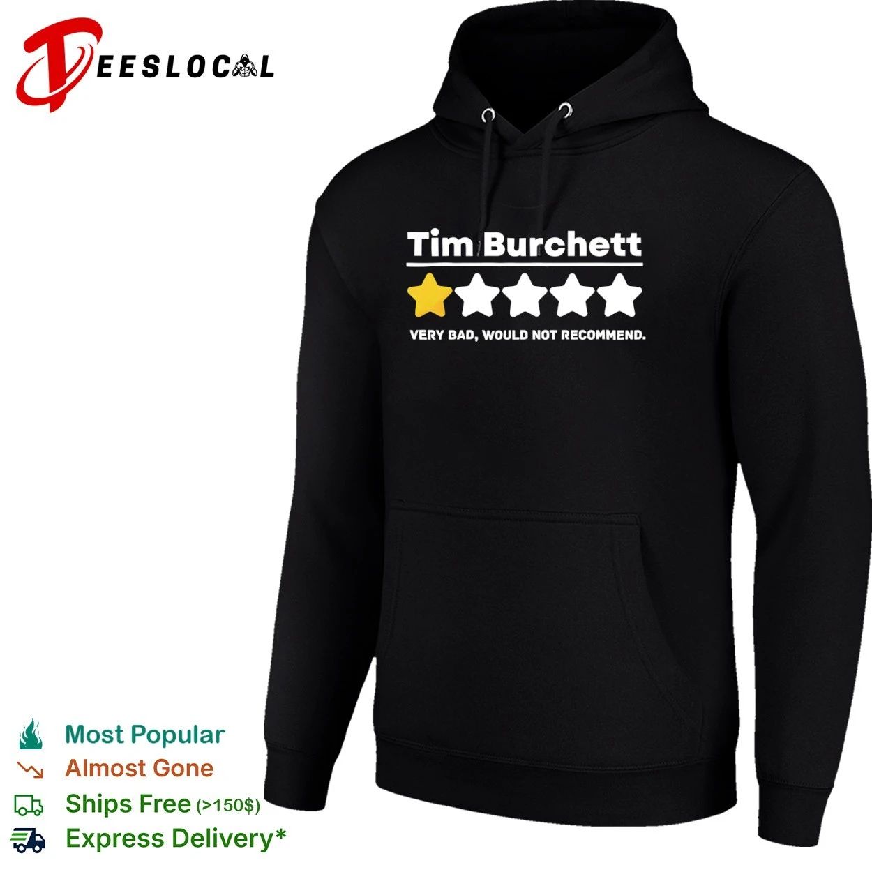 Tim Burchett One Star Very Bad Would Not Recommend T-shirt