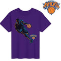 New York Knicks Dribbling Basketball Player Graphic Silhouette NBA Finals 2026 Shirt