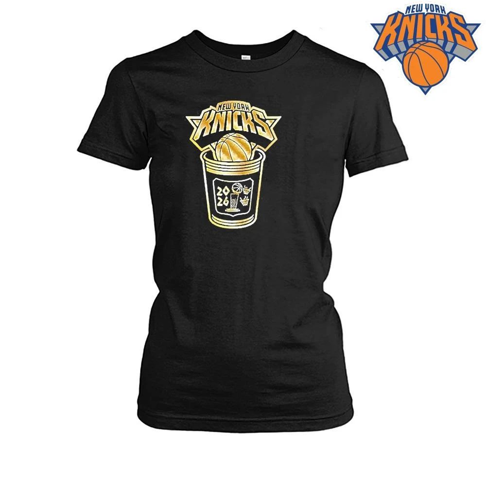 New York Knicks Nba Finals Champions Gold Coffee Cup Shirt
