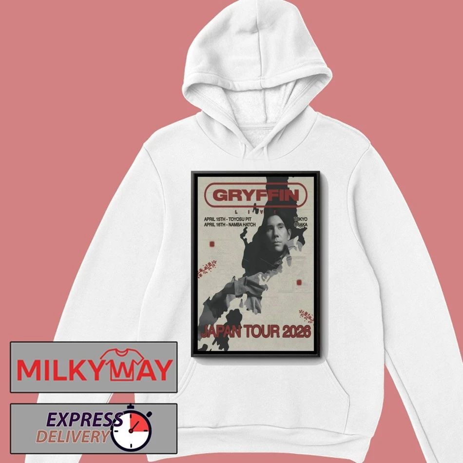 Gryffin Apr 15 2026 Tokyo Japan Poster shirt