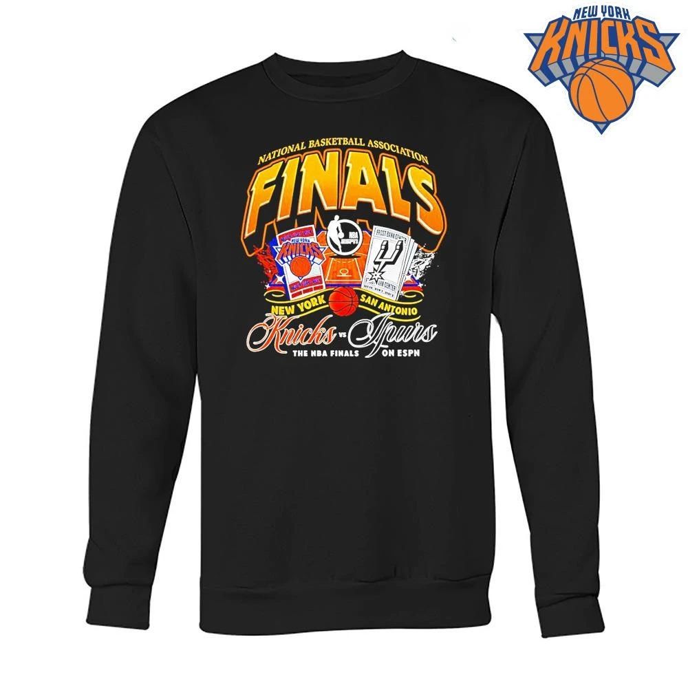 Trophy San Antonio Spurs New York Knicks Basketball Nba Championship Finals 2026 On Espn Shirt