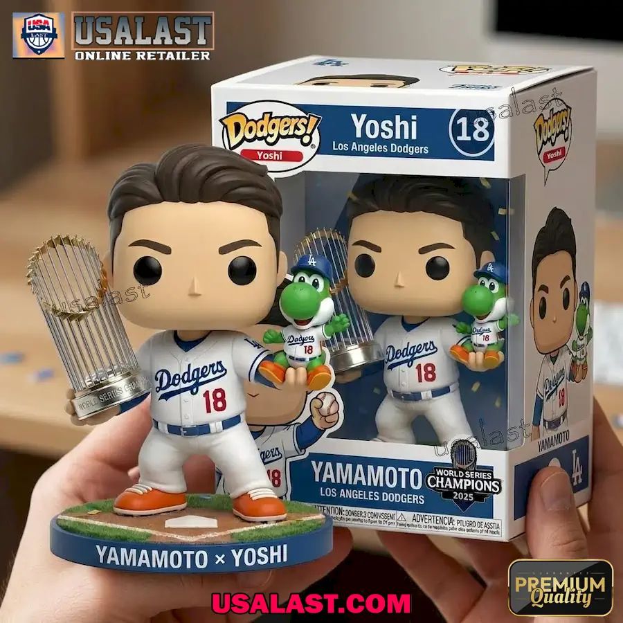 Yamamoto x Yoshi Los Angeles Dodgers Pop Figure
