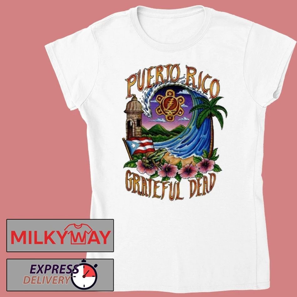 Grateful Dead Puerto Rico United States of Dead shirt