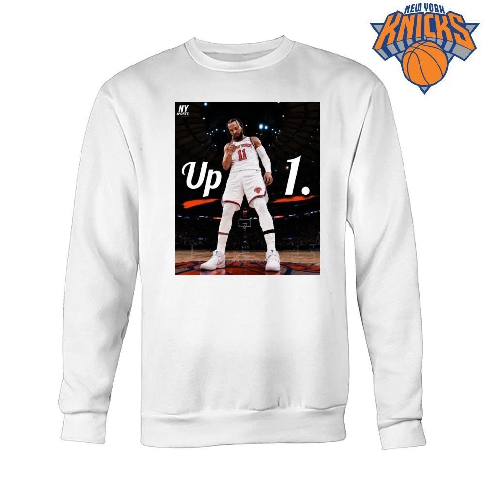 New York Knicks Jalen Brunson Up 1 Madison Square Garden NY Sports Graphic NBA Finals 2026 Shirt