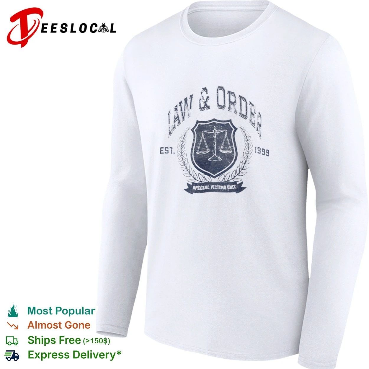 Law and Order Est 1999 Special Victims Unit T-shirt